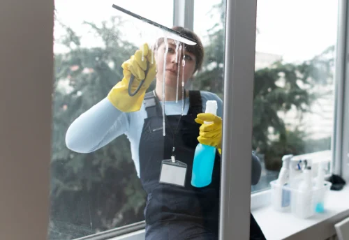 Nettoyage de vitres intérieures et extérieures à Rousset